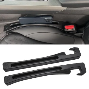 Universal Black Car Gap Filler Organizer Storage Solution Seat Organizer Car