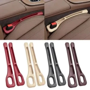 2PCS Car Seat Gap Filler Console Organizer Crevice Storage Box