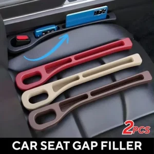 2PCS Car Seat Gap Filler Organizer Storage Box Universal Pocket